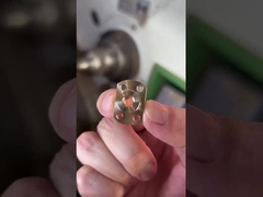 Tùy chỉnh hạng nhẹ CNC TC4 Titanium biến thành các bộ phận nhỏ cho bộ điều khiển Bluetooth