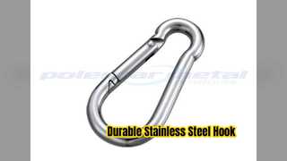 Vòng móc khóa Carabiner bằng thép không gỉ 304