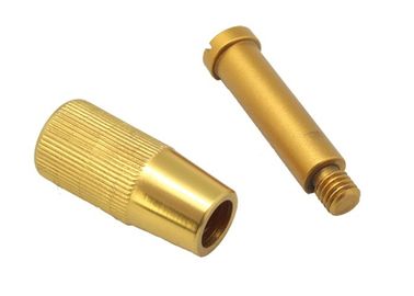 Brass Pin 4&quot; Sprinkler Nozzle 5 Axis Precision Machinining For Jet Spray