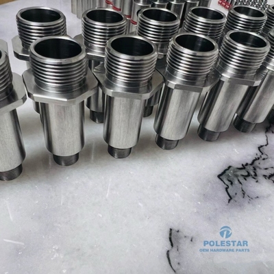 SUS316 Stainless Steel Components Precision External Thread Pagoda Joint CNC Machined Turned Connector For Fuel Pump Rod Stainless Steel Precision Components External Thread Pagoda Joint CNC Machined Turned Connector For Fuel Pump Rod Stainless Steel Stainless Steel Precision Components